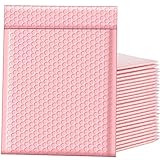 Famagic Bubble Mailers 8.5x12 Inch 25pc Light Pink Shipping Bags, Chic Packaging Bags For Small Business, Colored Padded Mailing Envelopes, Opaque Matte Self Seal Bubble Poly Mailers Bulk #2