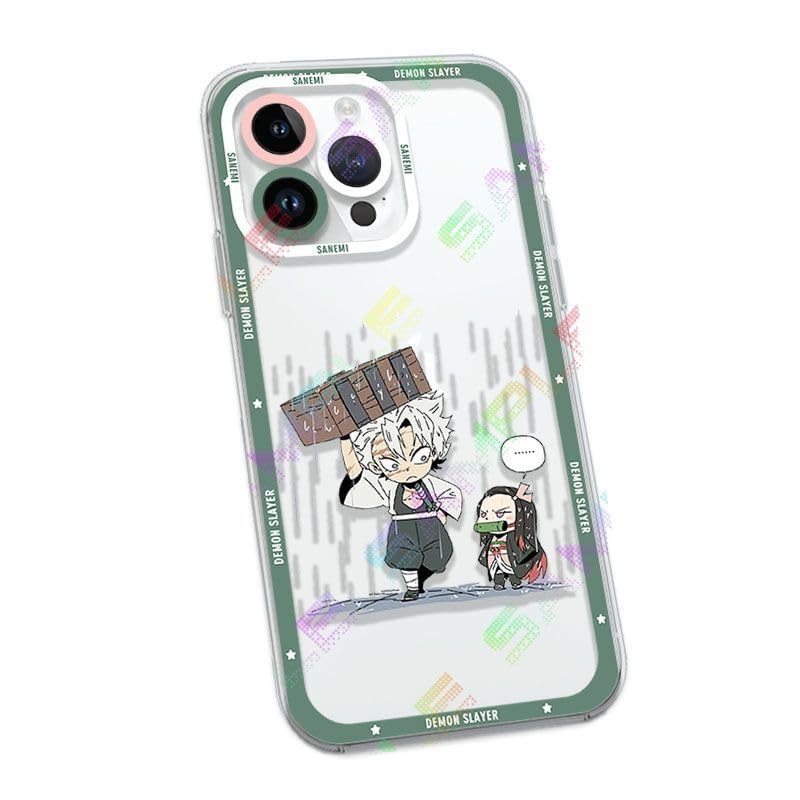 Amazon.co.jp: 鬼滅の刃 スマホケース iPhone用ケース 不死川実弥