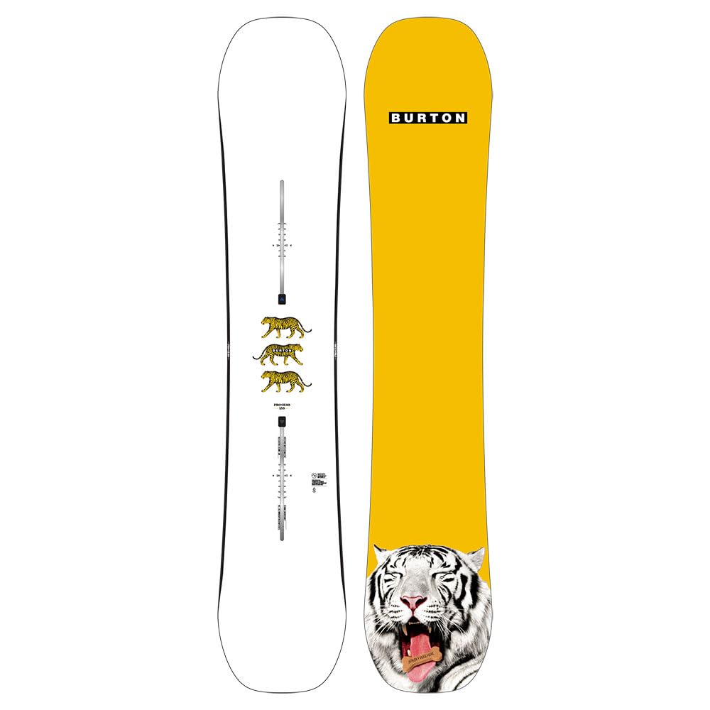 Burton Herren Process Snowboard – Herren – Weiß