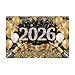 Happy New Year 2026 バナーデコレーション背景、Happy New Year 写真背景、屋内屋外お祝い写真撮影背景、パーティー用品、家の庭、ポーチ、ファームハウス用