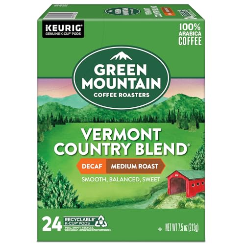 Green Mountain Coffee Roasters Vermont Country Blend Decaf, Keurig Single-Serve K-Cup Pods, Medium Roast Coffee, 96 Count - image 7