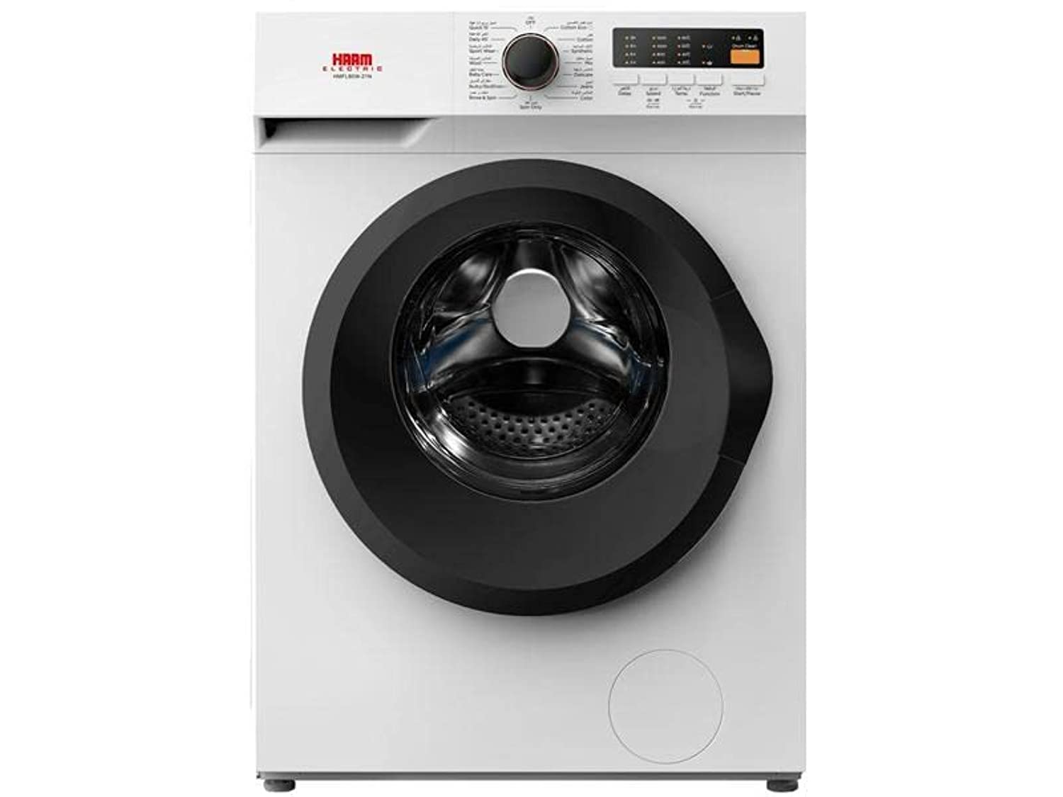 Energy efficiency label for Haam Electric HMFL80W-21N washing machine