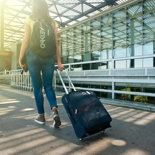 Image of 2 Pack Adjustable Luggage Bungee Straps - Elastic Travel Belt for Suitcases, Handbags & Carry-Ons | Secure Organizer with High Elasticity | Portable Waist Strap (Black)