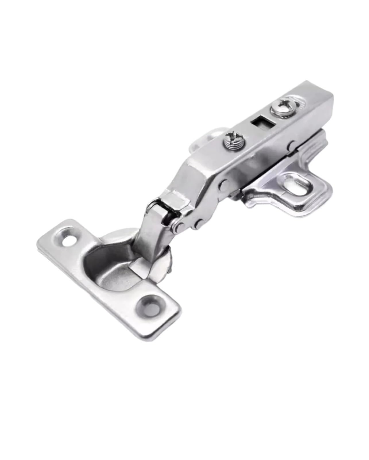 Iklaaqetbxps Full Overlay 1Pc 26Mm Cup Hydraulic Buffer Hinges, Mini Dampening For Narrow Cupboard And Cabinet Doors(Full Overlay 1Pc)