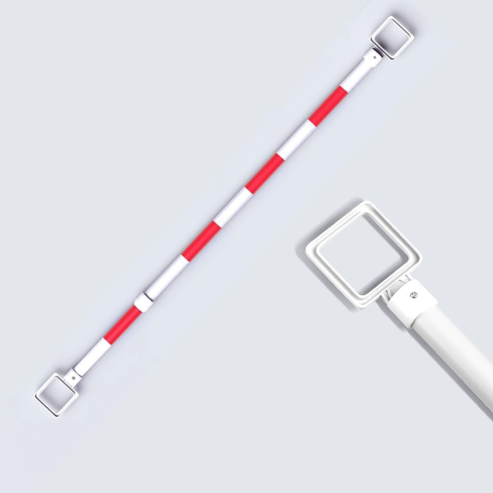 Juego de Conos de tráfico telescópicos: Juego de 7 Conos Rojos para entradas de vehículos y aparcamientos; Equipo de Seguridad Reflectante, Ideal para el Control del tráfico y la delimitació