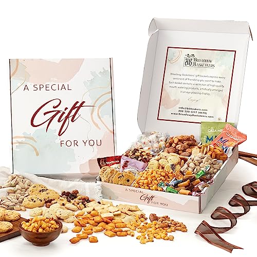 Broadway Basketeers Food Gift Basket Snack Gifts for Women, Men, Families, College, Appreciation, Thank You, Congratulations, Corporate, Get Well Soon Care Package, Kosher - Image 3