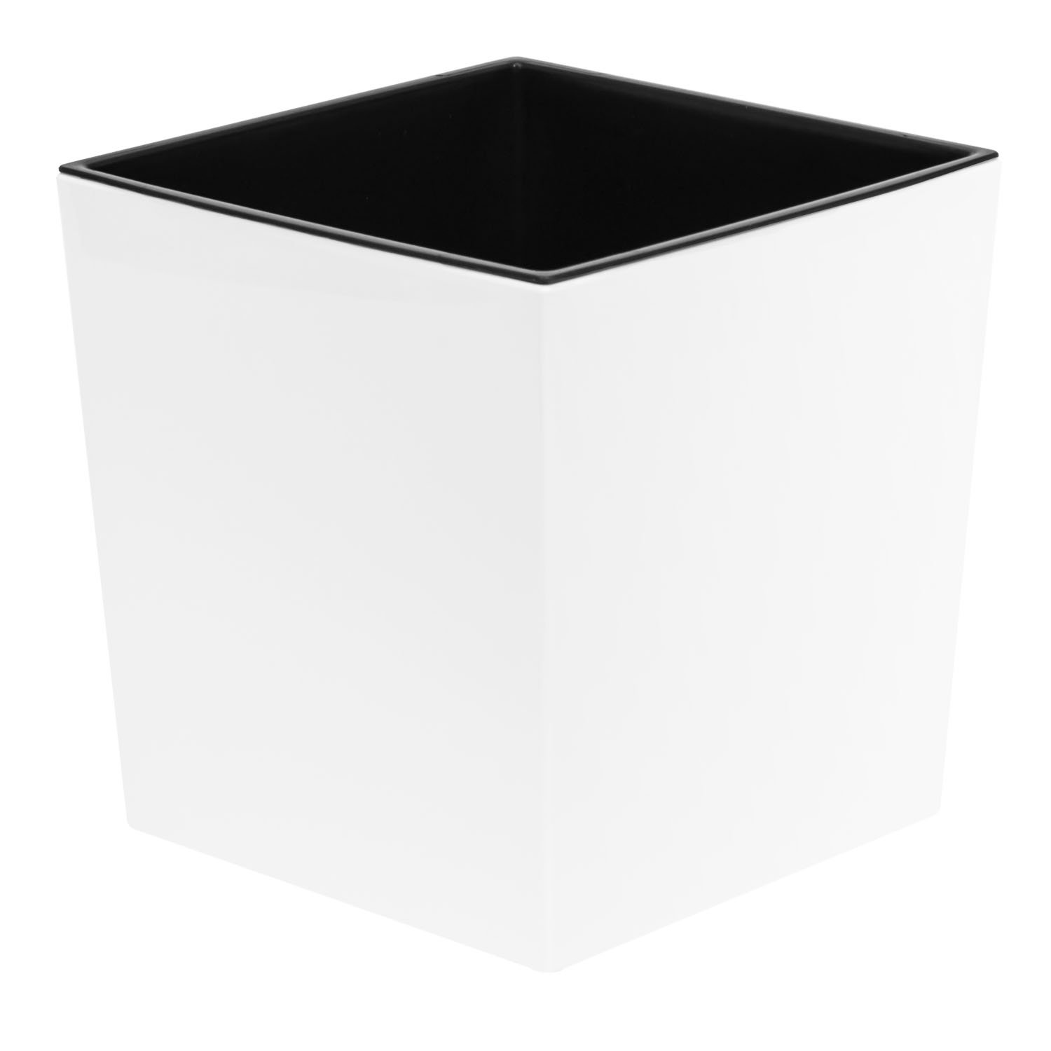 Lamela Blumentopf Juka 40 x 40 x 41.5h cm weiß E.1