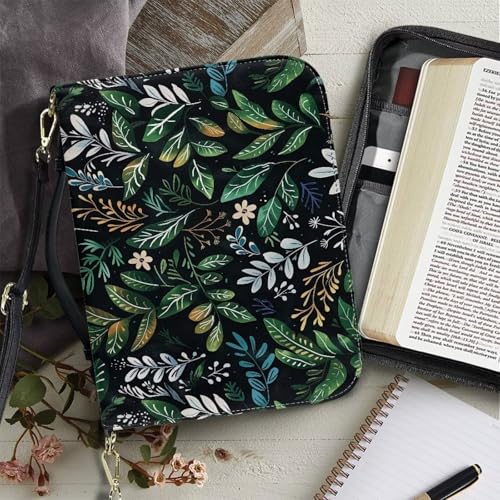 Cute Bible Bag with Strap,Bible Tote Bag Bible Cover Case for Women Girls Bible Carrying Case3