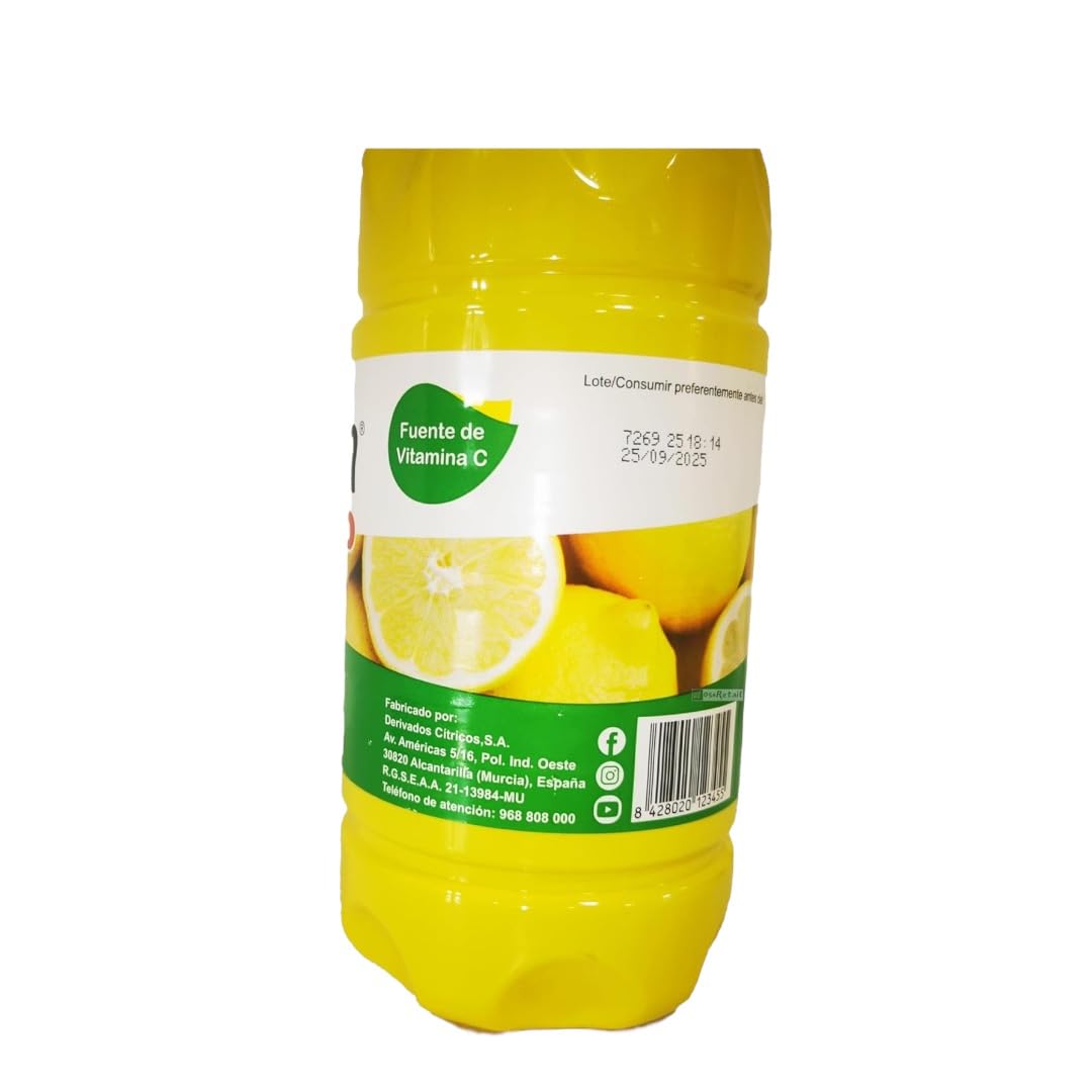 Solimon | Zumo de Limón Exprimido 100% Natural | 2 x1 litro