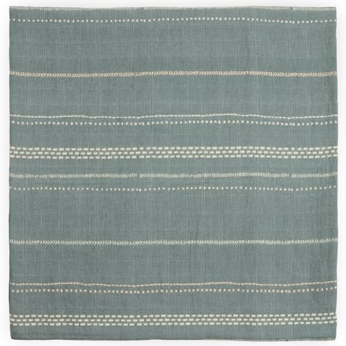 Image of Little Unicorn Muslin Swaddle Blanket for Newborns & Infants | Soft & Breathable Fabric | Baby Blanket for Swaddling, Nursing, Shower Gifts (Stillwater Stitch)