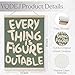 YQDEJ Everything is Figureoutable Inspirational Wall Art Poster Hanger Frame, Positive Affirmations Wall Decor, Motivational Wall Art for Home Office Classroom, 12x16 Inch