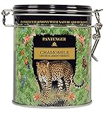 Organic German Chamomile & Ginger Herbal Tea | 20 Pyramid Bags | Calming and Digestive Caffeine Free Herbal Tea | By Pantenger