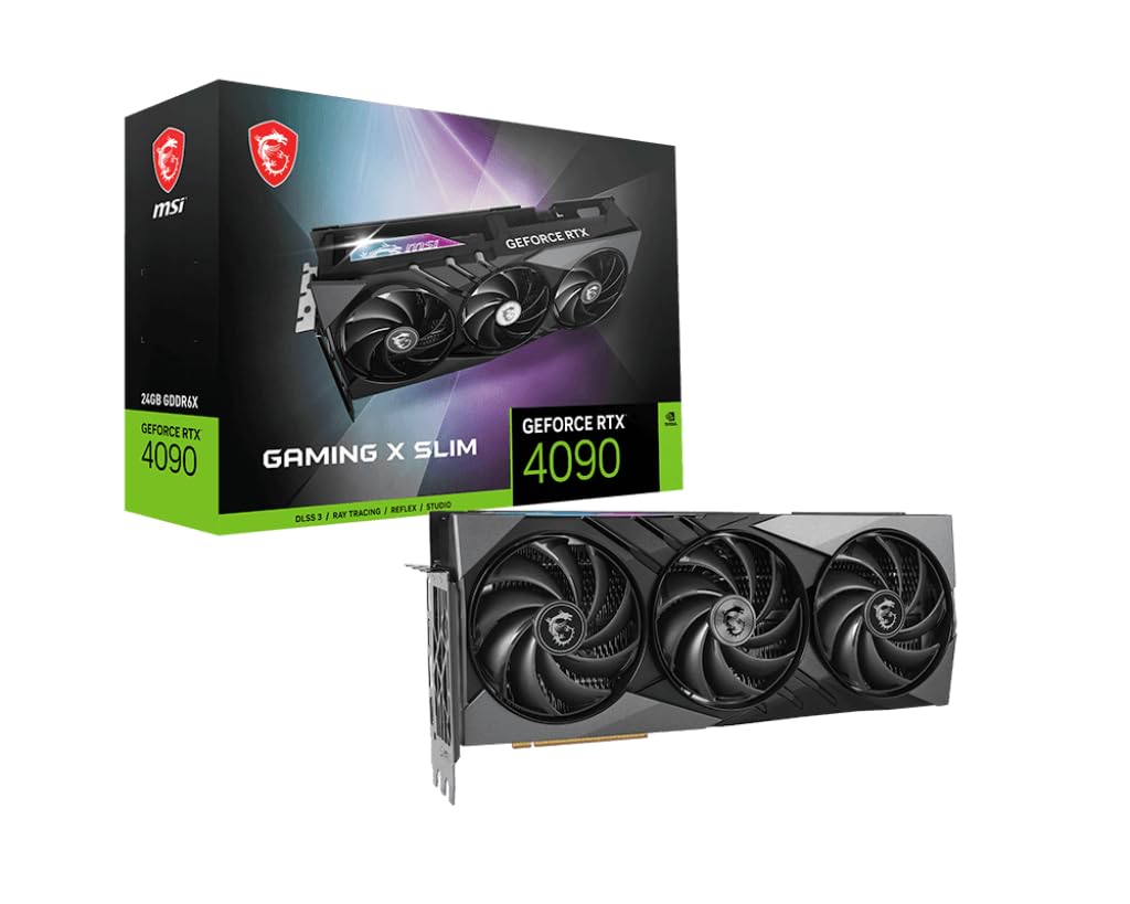 Amazon.in: Buy MSI GeForce RTX 4090 Gaming X Slim 24G Graphic Card 