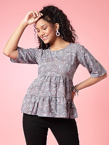 Image of OOMPH! Women's Polyester Regular Fit Shirt