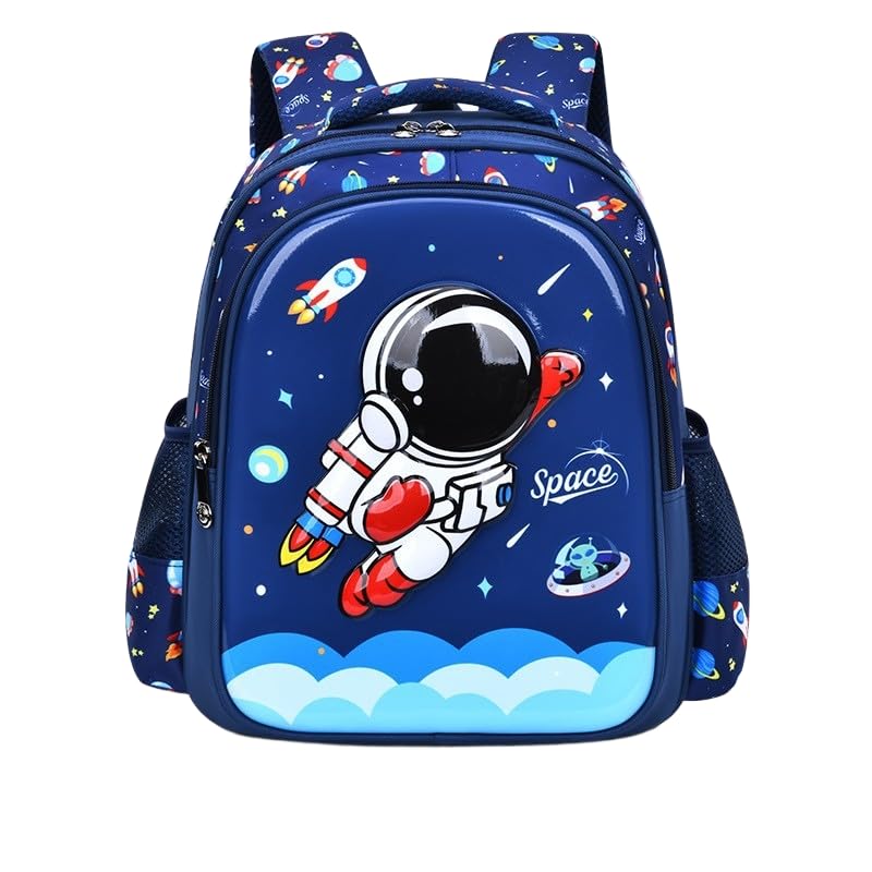 Kids Backpack for Boys Girls cosmonaut School Bookbags,Kindergarten Elementary Middle School Lightweight Waterproof Multifunctional Large Capacity for Backpack
