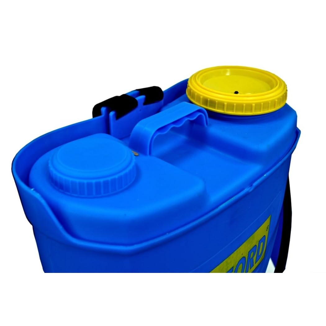 Trade Shop - Pompa A Spalla Elettrica Batteria Irroratrice Nebulizzatore Spruzzino 16 Lt