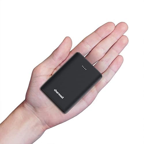 Immagine del prodotto Charmast Power Bank Mini 10400mAh USB C 20W PD QC 3.0 Carica Rapida Caricatore Portatile con 3 uscite e 2 ingressi, powerbank Batteria Compatto per iPhone Samsung Huawei Smartphone