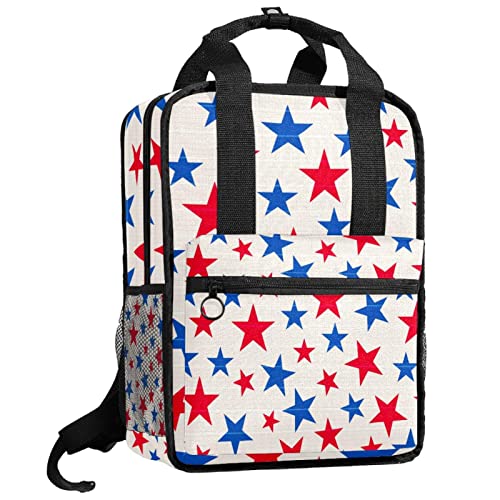 Sac à dos pour garçons au motif marin ancre et hippocampe unique et réglable