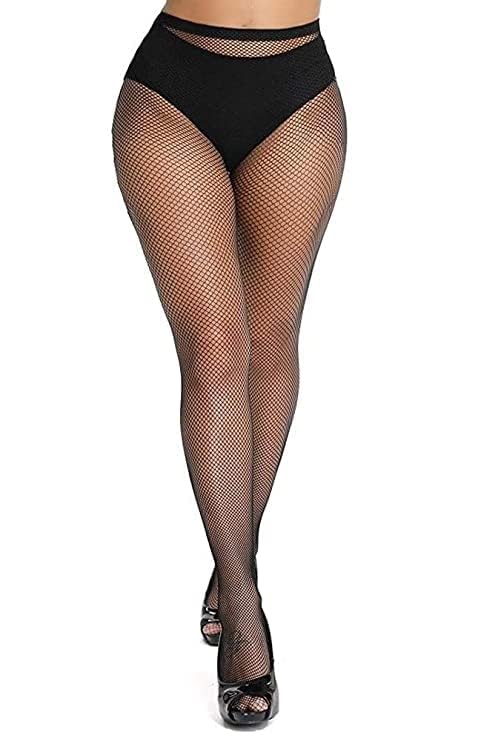 Sparkling Rhinestone Party Pantyhose Free Size High Waist Tights Fishnet Stockings for Women's & Girls-image-43