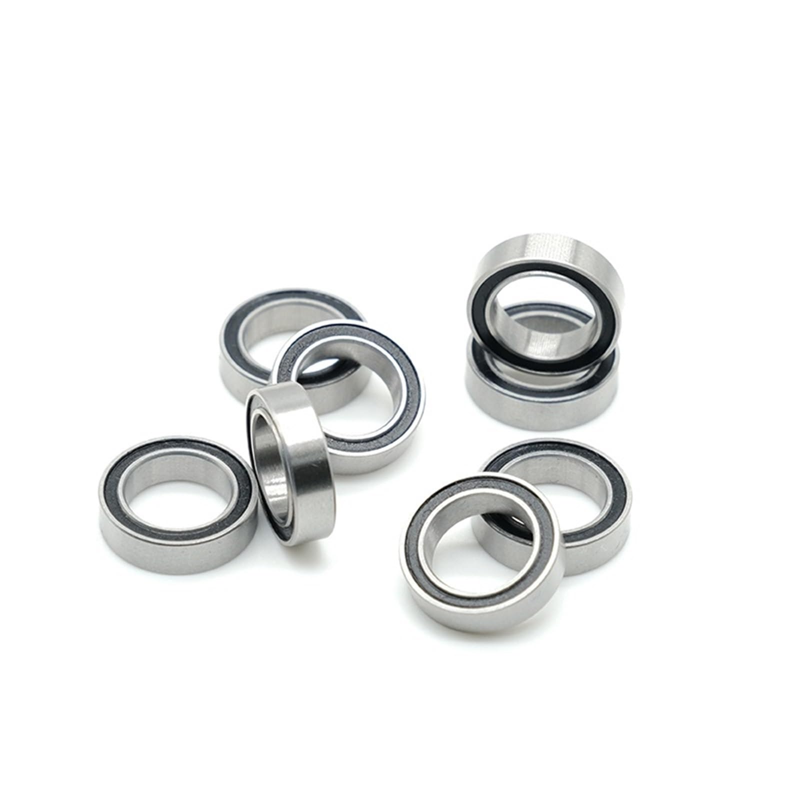 Cojinete S6700RS 10 * 15 * 4 mm Cojinete S61700 6700 63700 Cojinete de bolas de acero inoxidable con sello de goma negro 10 piezas