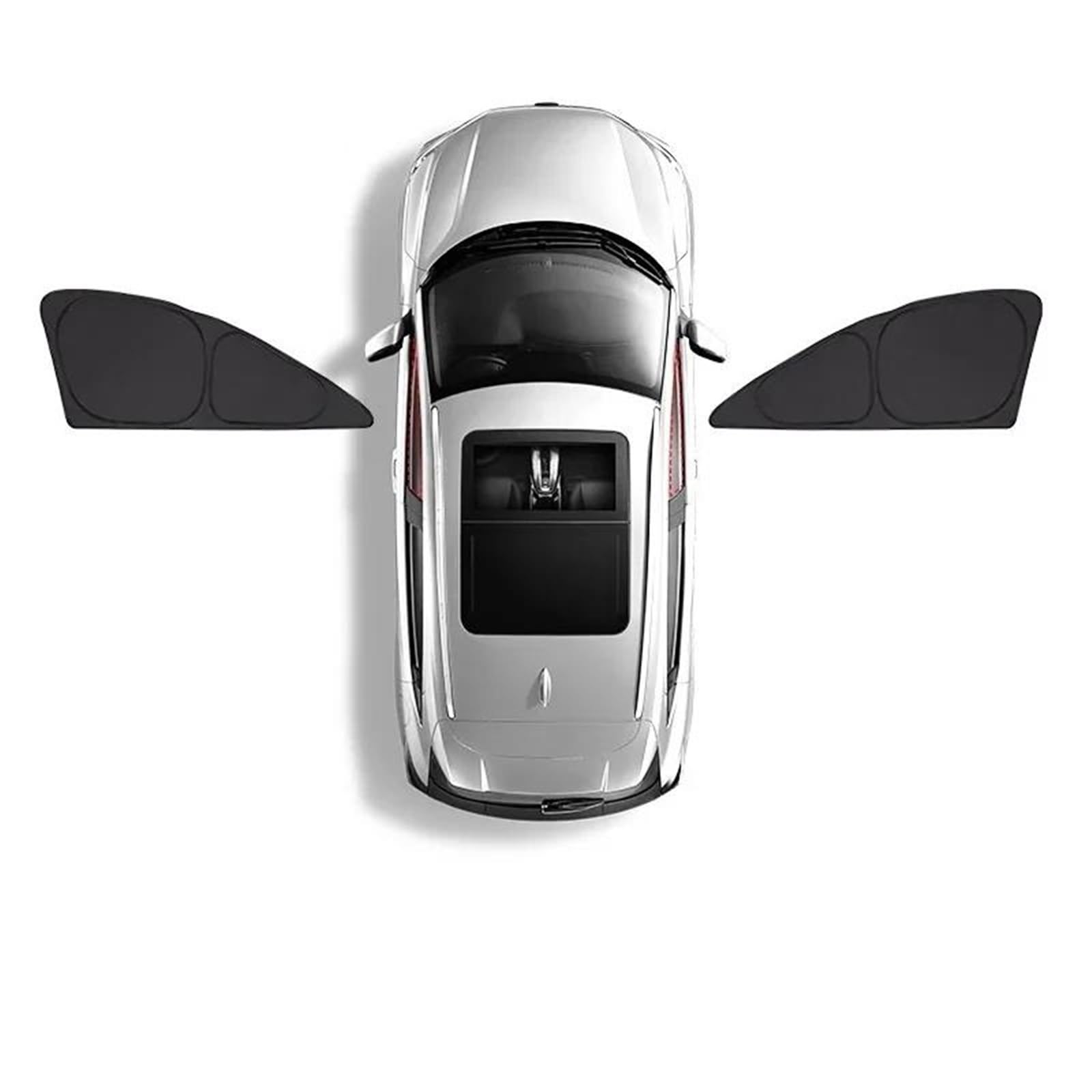 Para Mitsubishi Para Outlander 2016-2021 Protección Solar Parabrisas Viseras Privacidad Accesorios Plegables Parasol Coche Magnético(2PCS Front Windows)