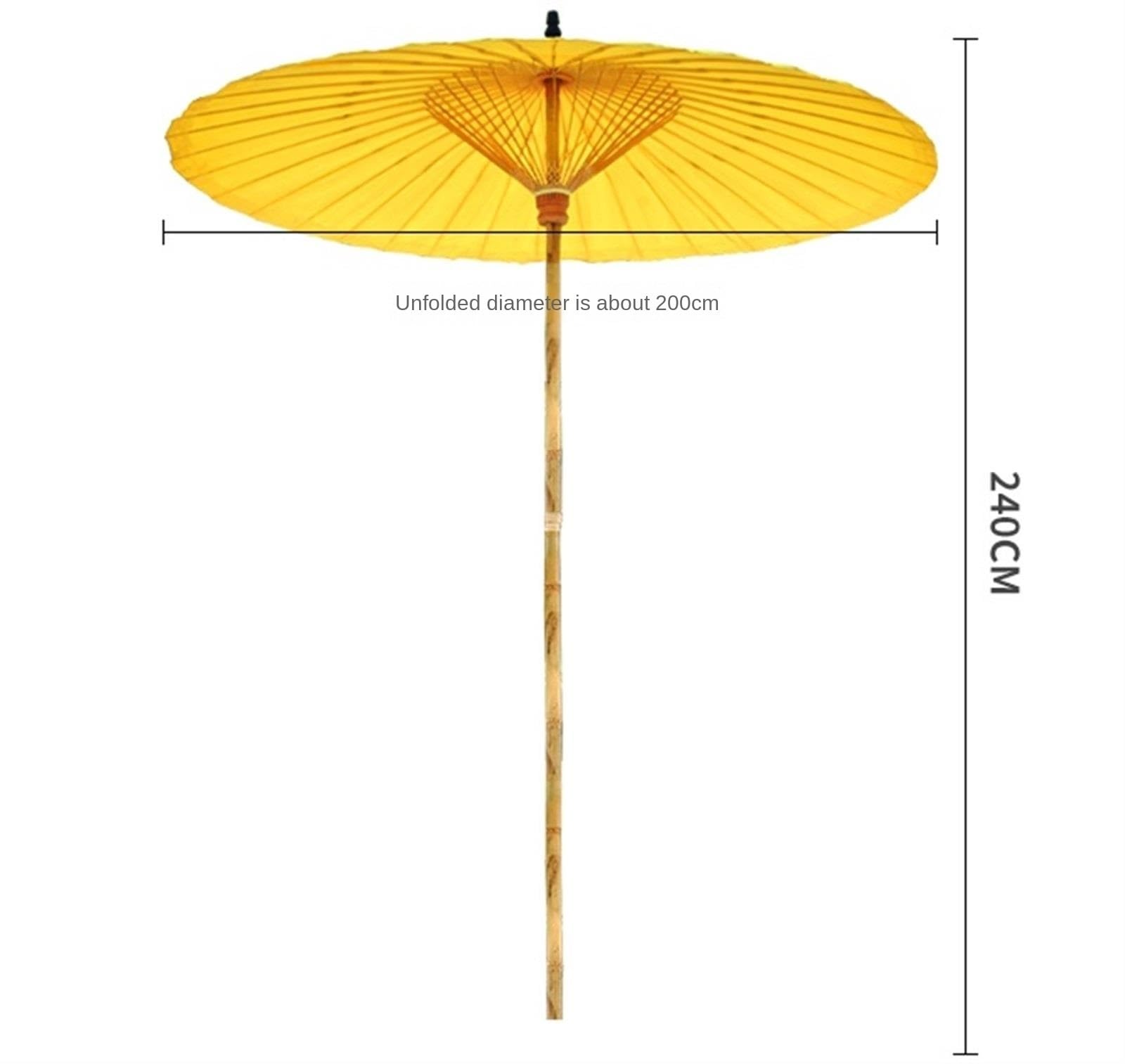 Parasole Antyczna Dekoracja Wnętrz Parasol Olejny Parasol Papierowy Parasol Patio Zewnętrzne Bez Podstawy Parasol Ogrodowy(Grün)