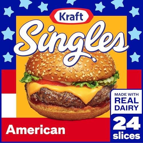 Kraft Singles American Slices, 24 ct Pack
