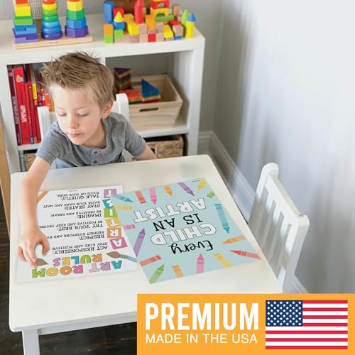 Art Classroom Posters – 6 Colorful Prints for Decor, Creative Teaching Supplies, Must-Haves for Teachers, Art Instructor Resources, Room Decorations for Learning Spaces - Colorful Classroom Decor - Image 4