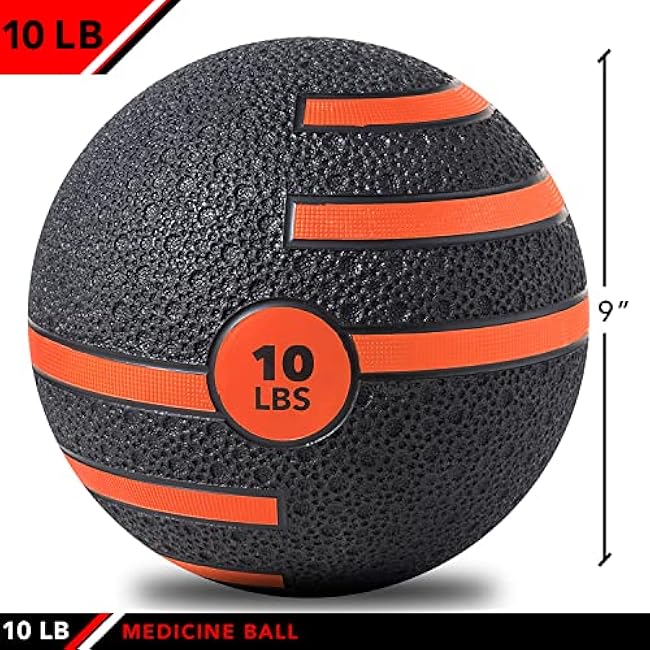 JFIT Medicine Exercise Ball with Dual Texture
