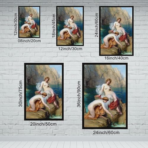 Impression sur toile Herbert James Draper décoration murale salon - 2