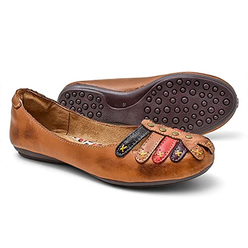 Sapatilha femininna jovem brisa couro 3001 BP whisky cores Cor:Marrom;Tamanho:35;Genero:Feminino