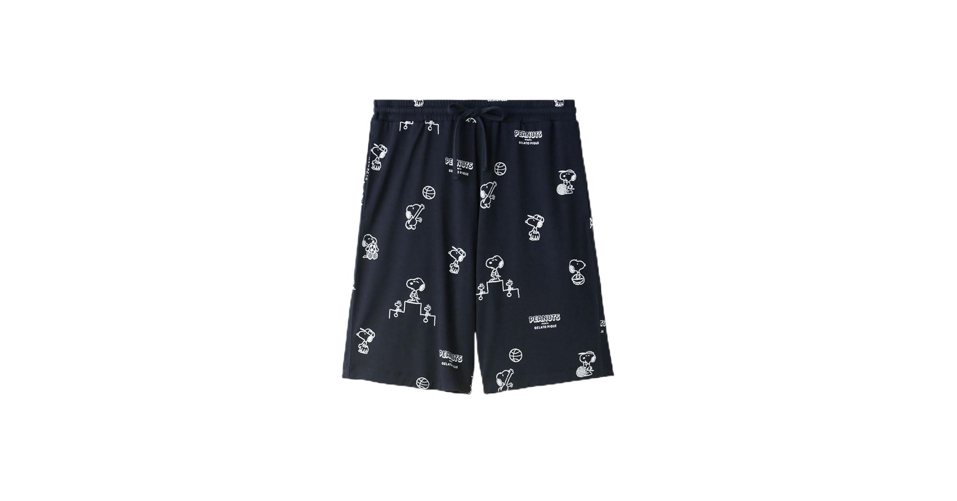 新品 ジェラートピケ スヌーピージャガードプルオーバー&ジェラート柄ハーフパンツ Amazon | ジェラートピケ オム GELATO PIQUE メンズ 【PEANUTS