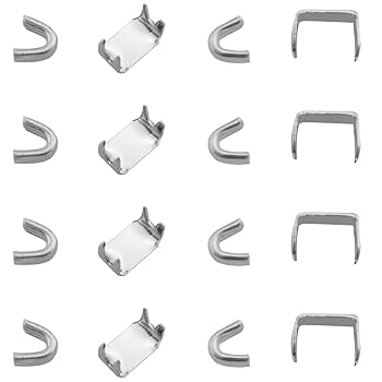 Amazon.com: ZCZQC 50PCS #5 Silver Zipper Stops - Top and
