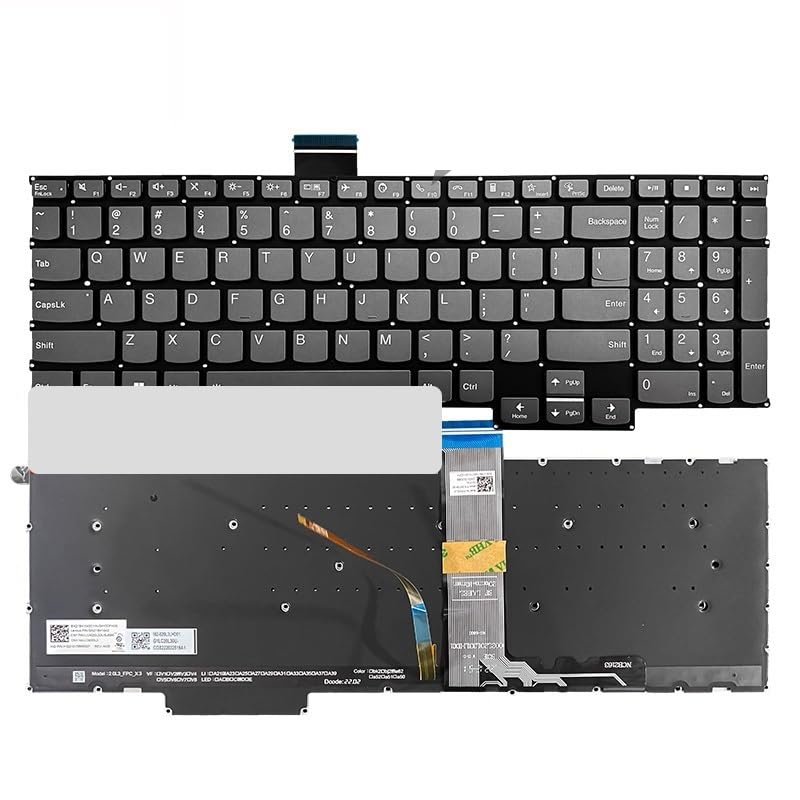 Clavier rétroéclairé pour ThinkBook 16 G5+ avec nappe de connexion Ara IAP IRH
