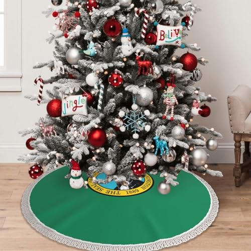 Tapis de sapin Washington accessoire fête maison hiver - 7