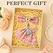 17cm Pink Clothes for Labubu Dress, (NO Doll), Mini Fashion Girl Dresses for Labubu Clothes Designer, Clothing with Bow & Heart Charm Accessories