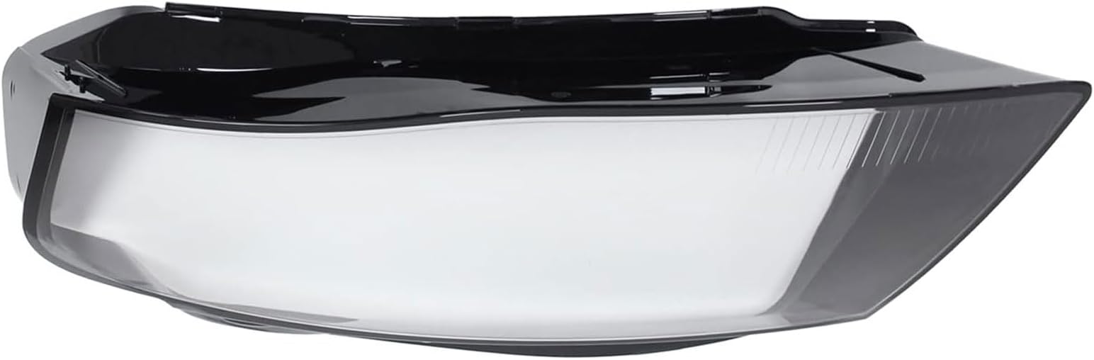 Car Headlight Cover for Audi A4 S4 RS4 B8 2009 2010 2011 2012, Transparent Front Headlight Shell Headlamp Lens Cover Lamp Shade Replacement, Car Accessories,Left