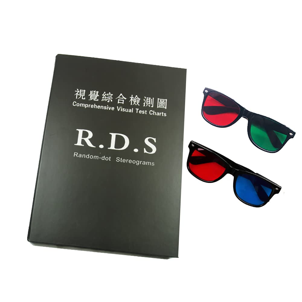 Buy LeTkingok Comprehensive Visual Test Charts Random-dot Stereograms 
