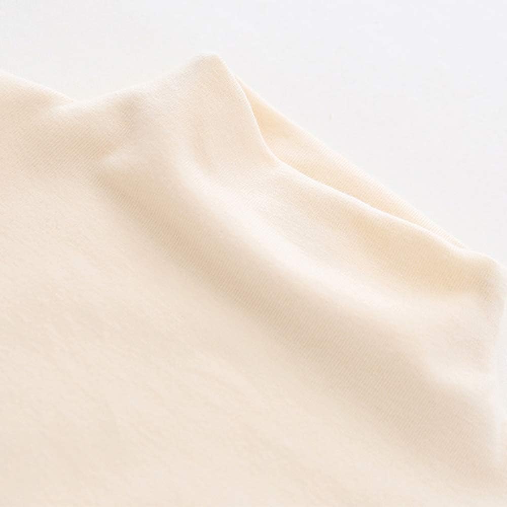 MODNTOGA Toddler Turtleneck Baby Girl Boy Long Sleeve Shirt Solid Color Mock Neck Shirt Knitwear Blouse Fall Winter Clothes - Image 3