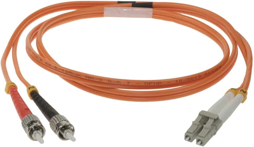 SF Cable, 15m LC-ST Duplex Multimode 50/125 Fiber Optic Cable (49.21ft)