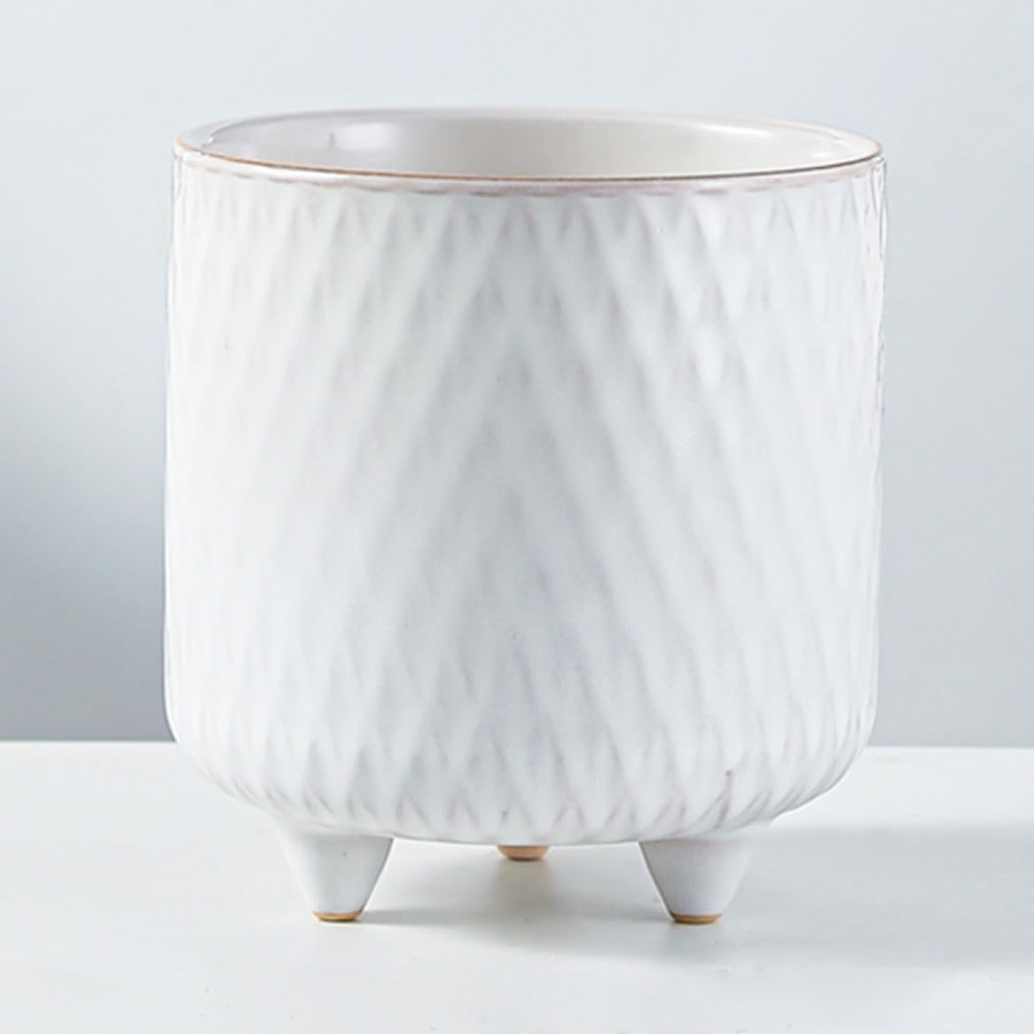 モダン　鉢カバー　陶器製　オシャレ 鉢 植木鉢 陶器 おしゃれ 室内 モダン 個性的 鉢カバー 重量感