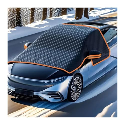 Couverture de pare-brise anti-givre et neige avec magnets pour voiture