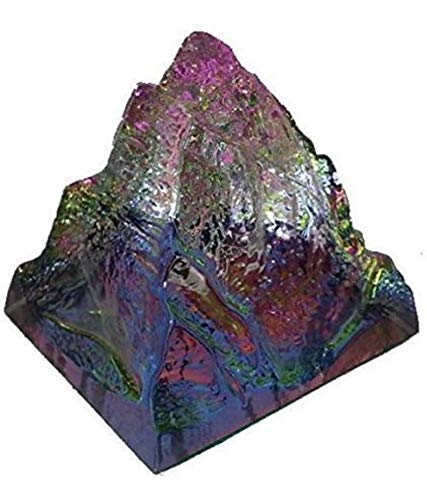 Money colection Rock Crystal Pyramid Fengshui (Standard, Multicolour)-image-1