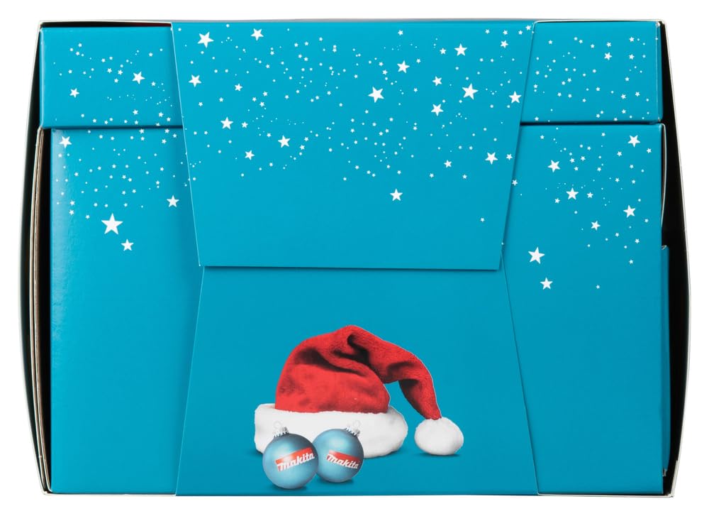 Makita Calendario dell'Avvento 2025, Set di Utensili e Accessori da 60 Pezzi, con Punte HSS, Inserti, Portainserti Magnetico, Attrezzi Manuali