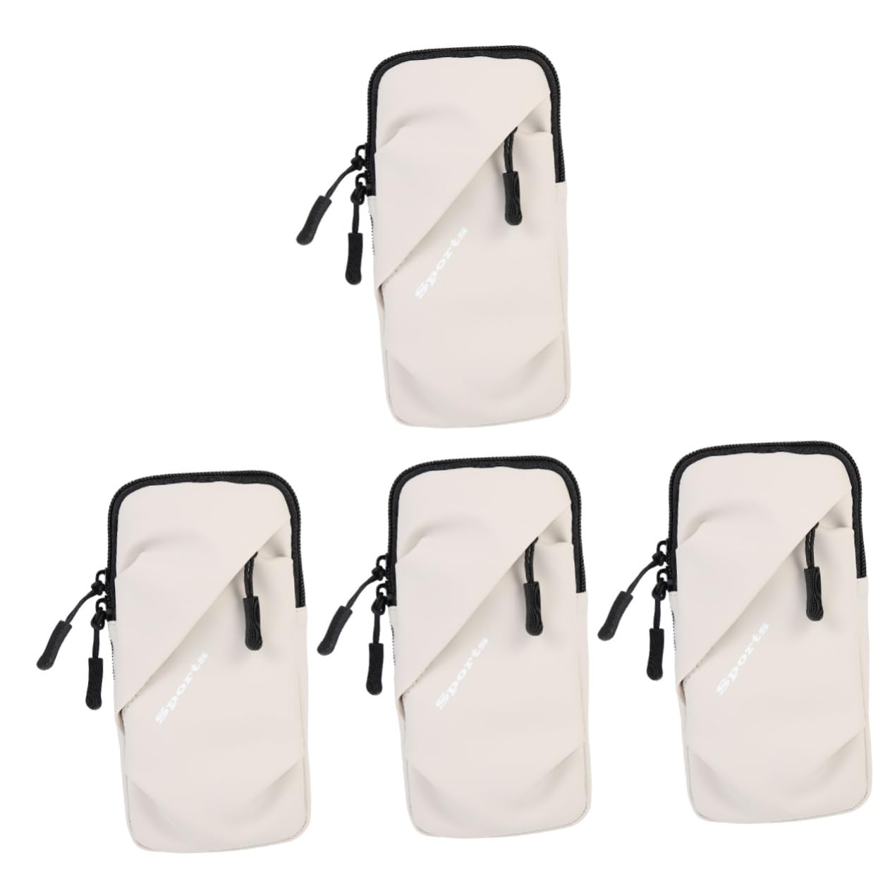 Uonlytech 4 Pezzi Fascia Da Braccio Sportiva Per Telefono Fascia Da Braccio Traspirante Per Allenamento Custodia Per Corsa Escursionismo Ciclismo