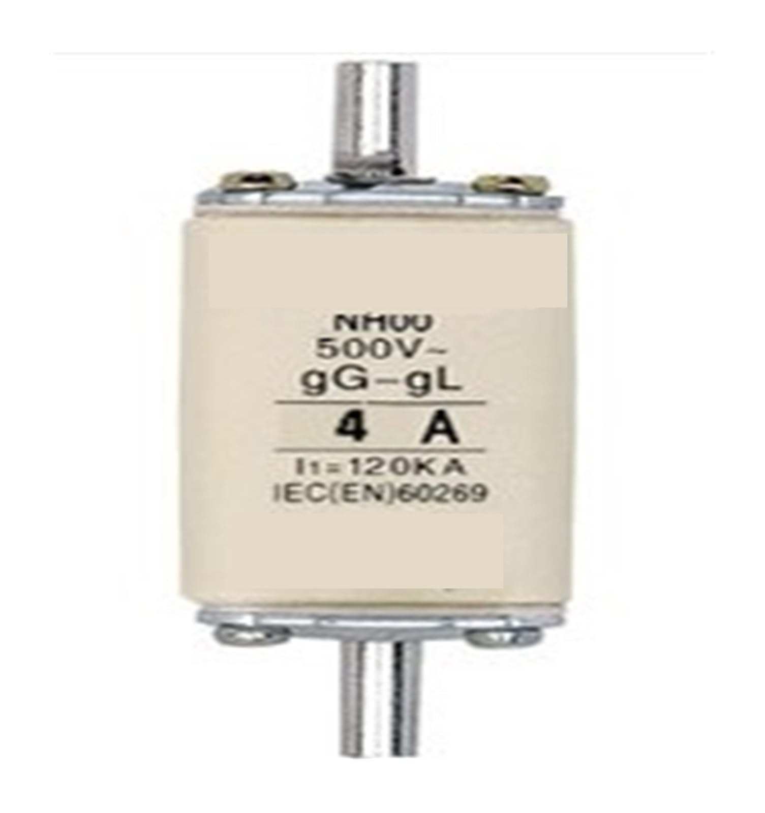Fusible NH00 NT00 10A 500V GVEXLUOQ pour protection circuit