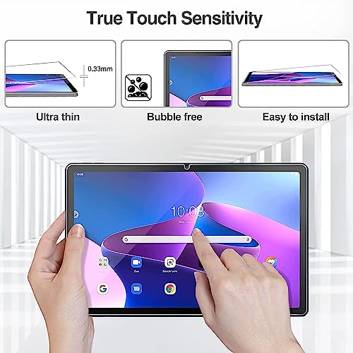 Image of VERTUS Premium Tempered Glass Screen Protector for Lenovo Tab M10 FHD 3rd Gen (10.1 inch) (25.65 cm) Tablet