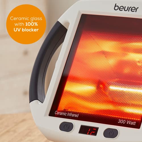 Beurer IL50 Infrared Heat Lamp, Soothing Heat For Colds And Muscle