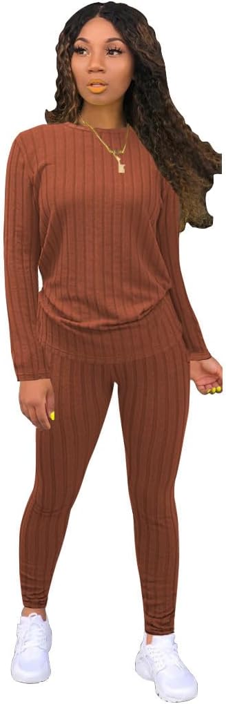 Nimsruc Two Piece Outfits For Women Lounge Casual