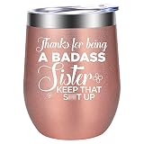 LEADO Funny Gifts for Sister, Sister in Law - Sister Gifts, Sisters Gifts from Sister, Brother - Tha